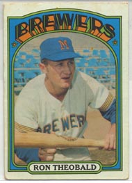 1972 Topps Baseball Cards      077      Ron Theobald RC